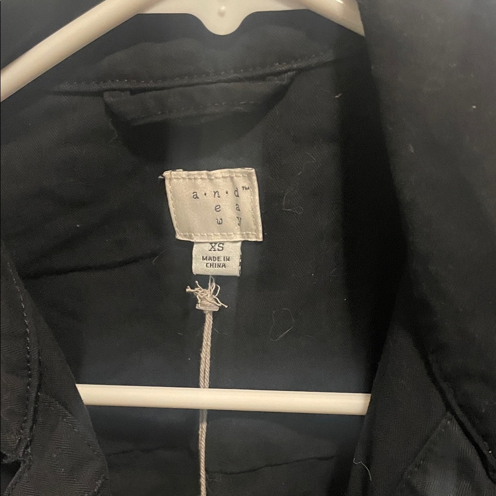 a new day Women's Black Jean Jacket - Picture 2 of 6